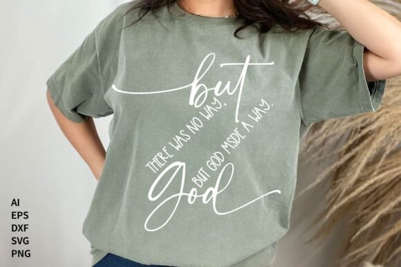 But God SVG: Inspirational Christian Design