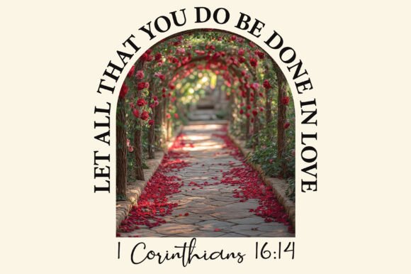 Christian Bible Verse Corinthians 16 T-Shirt Designs