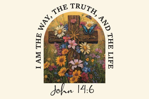 Christian Bible Verse John 14 T-Shirt Designs