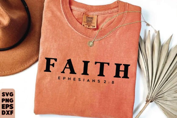 Faith SVG PNG: Christian T-Shirt Designs