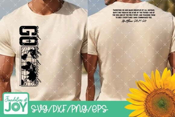 Go Make Disciples SVG for Christian Men