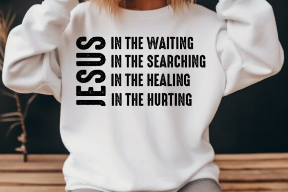 Jesus in the Waiting in the Searching T-Shirt Designs