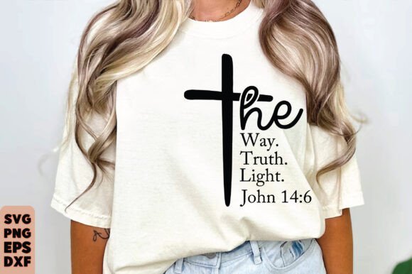 Jesus SVG & Bible Verse SVG for T-Shirt Designs